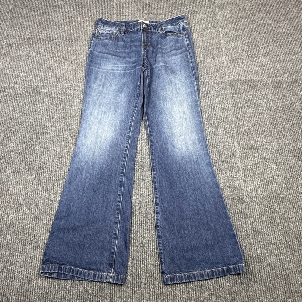 PacSun Jade Low Rise Bootcut Jeans Blue Denim 100% Cotton 27 860BT252553